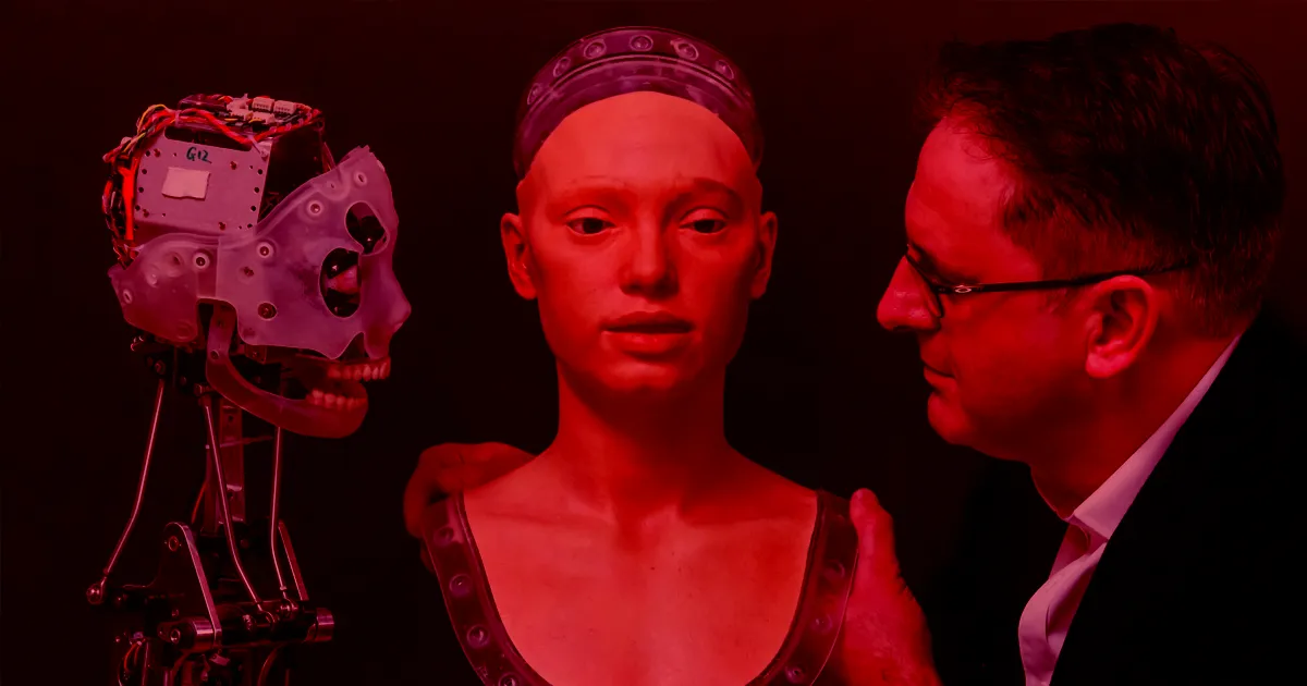 L'art d'un robot humanoïde fascinant se vend à des prix vertigineux
