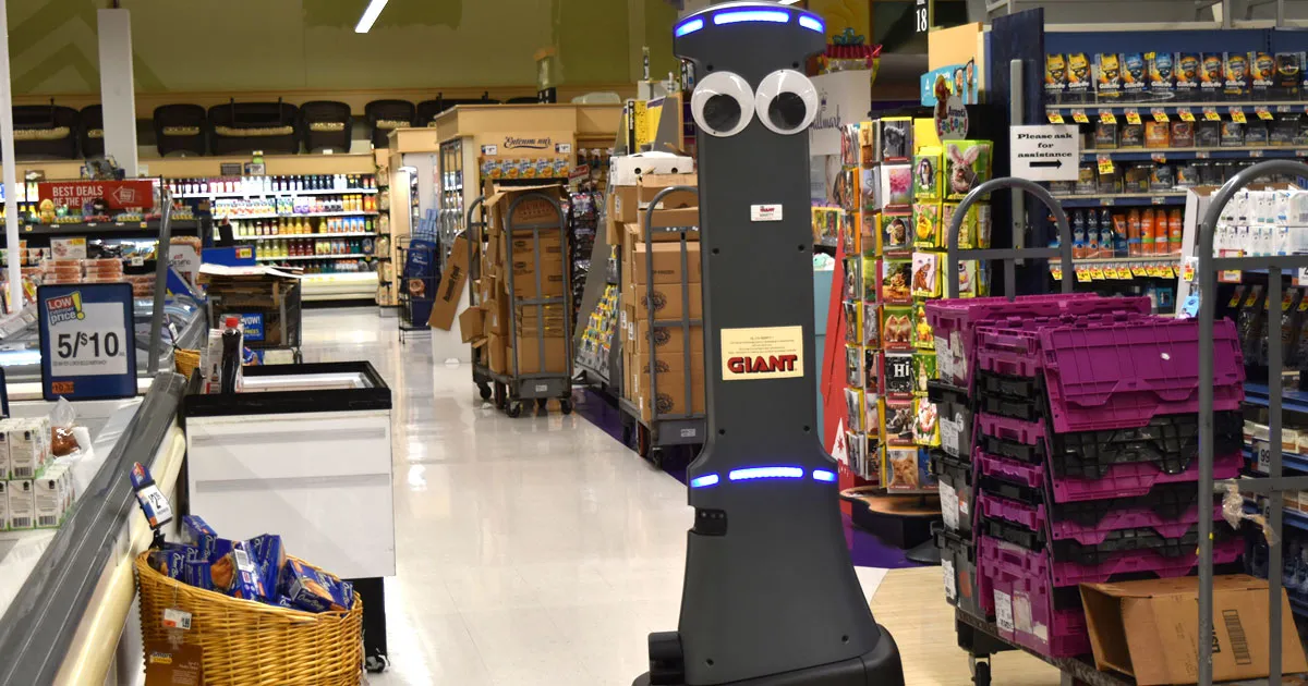 Une Chaîne de Supérettes Accueille 500 Robots Assistants aux Yeux Écarquillés dans Son Équipe.