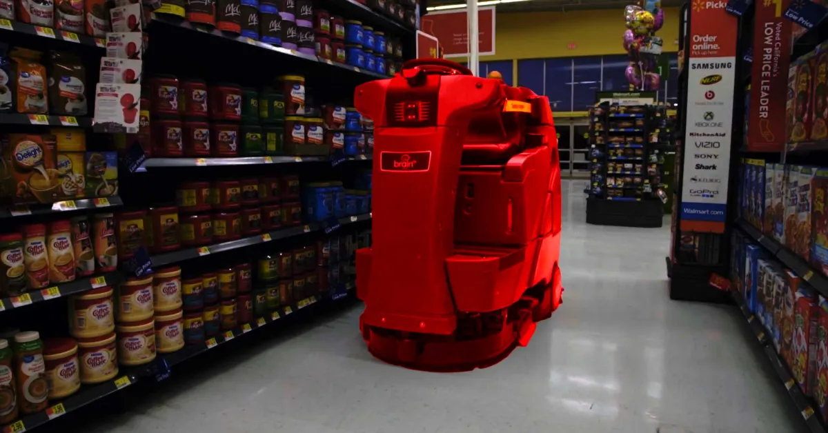 Walmart s'apprête à déployer des centaines de robots nettoyeurs.