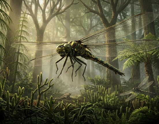 Des Insectes Préhistoriques Énormes Étonnent les Scientifiques.