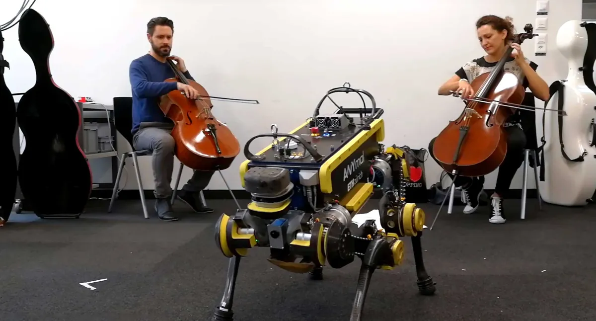 Faites danser ce robot au disco !