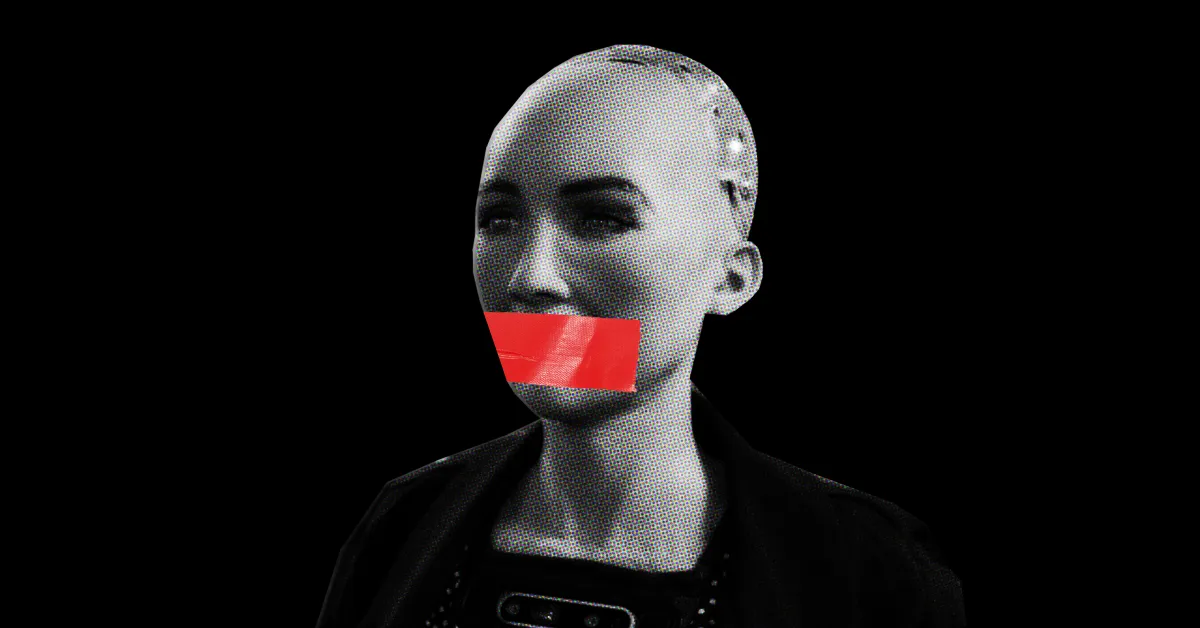 Les Robots ont-ils droit à la liberté d'expression ? Une ONG propose de le croire.