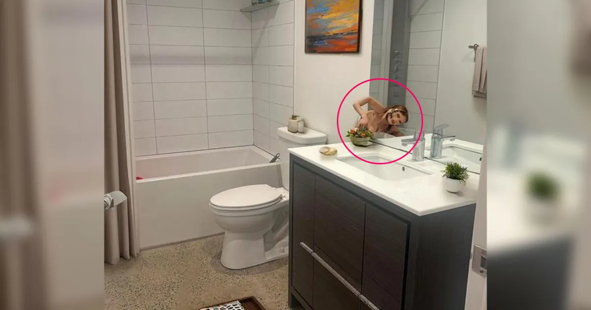 Un Agent Immobilier Utilise l'IA et Publie par Erreur une Annonce de Location avec une Figure Démons Émergeant d'un Miroir