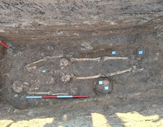 Une nécropole pré-romaine vieille de 2 300 ans découverte lors de la construction d'une centrale solaire en Italie.