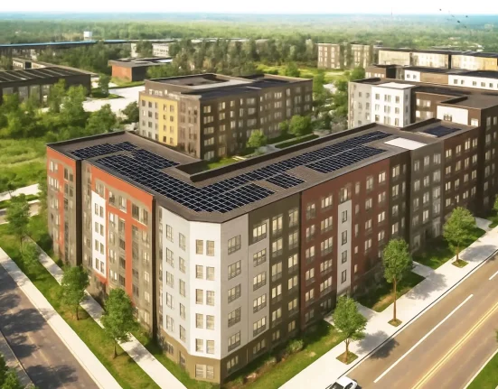 Une pompe à chaleur surdimensionnée pour chauffer et climatiser un quartier entier du Minnesota