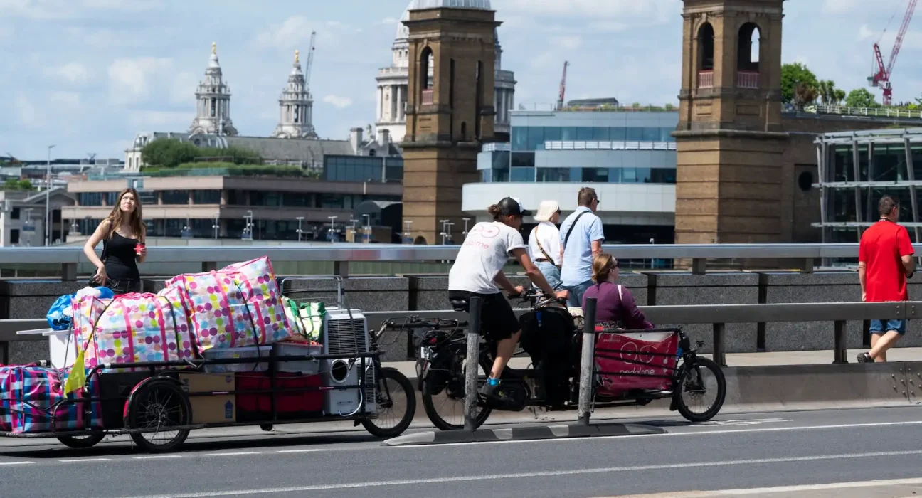 Vues de Londres : 12 000 vélos cargo face à l’essor du trafic de livraison