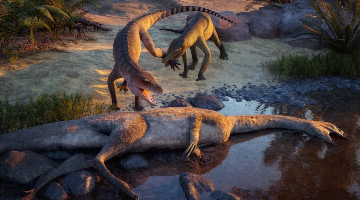 Découverte d'un Nouveau Cousin Crocodilien après 210 Millions d'Années de Silence Éternel