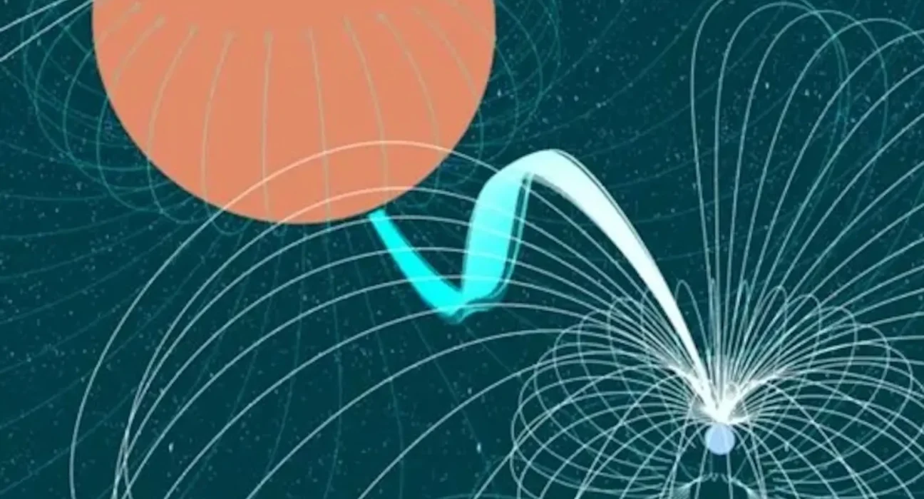 Des astronomes dévoilent un mystère radio de 20 ans lié à l'affrontement de deux étoiles.