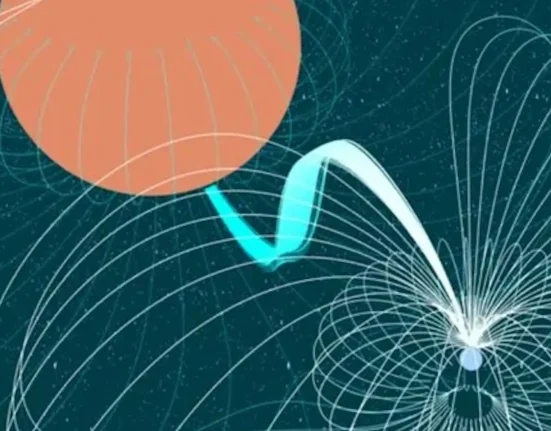 Des astronomes dévoilent un mystère radio de 20 ans lié à l'affrontement de deux étoiles.