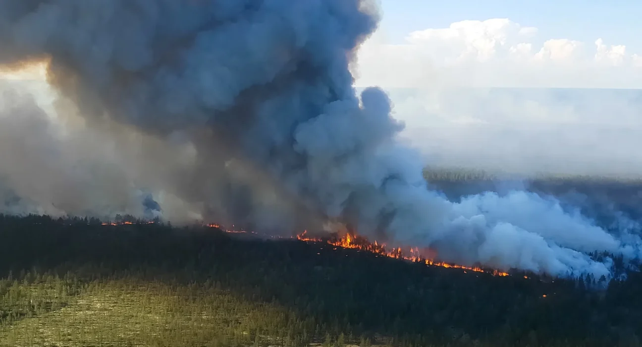 Fumées de feux de forêt : un spectacle satellite des cieux d'Utah en proie aux flammes.
