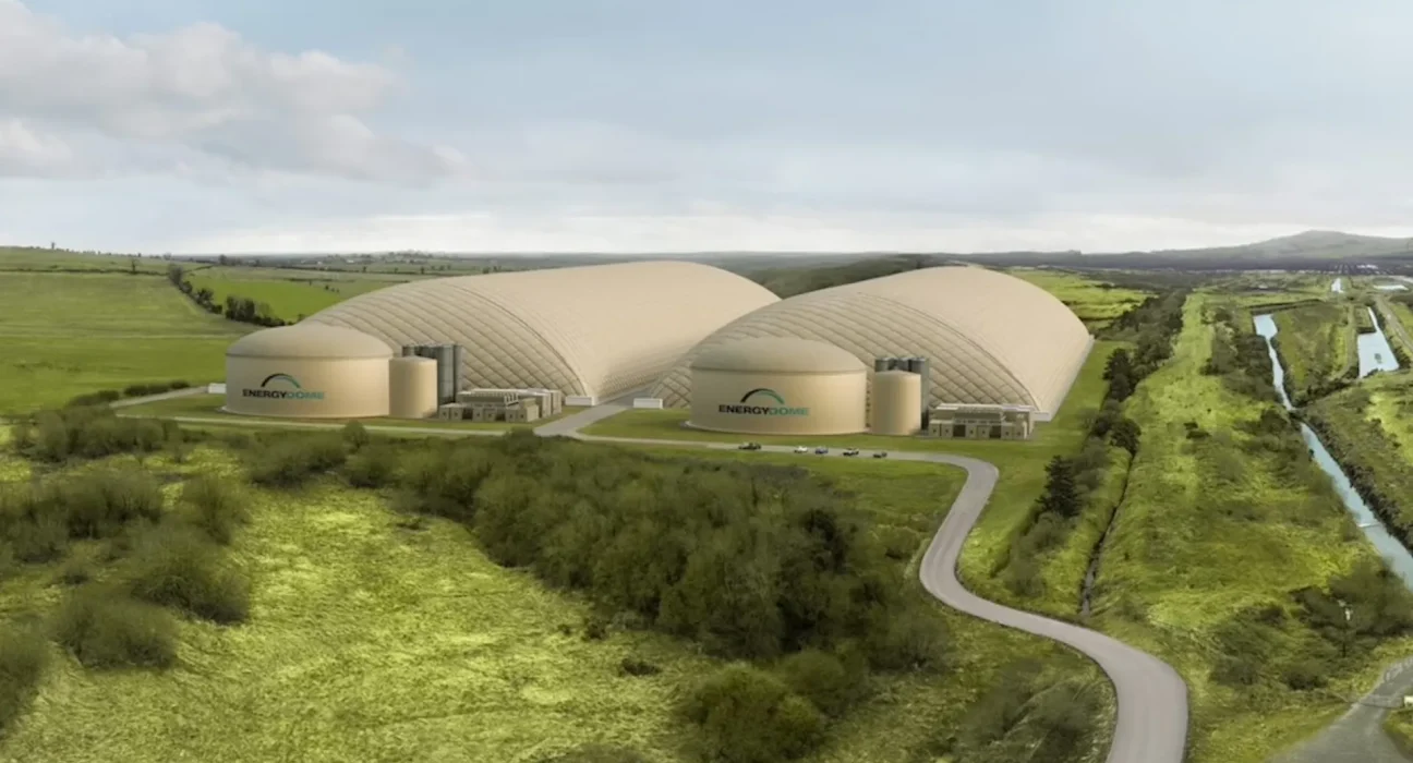 Google et Energy Dome misent sur un projet de batteries CO2 en Irlande, avec un second site en perspective