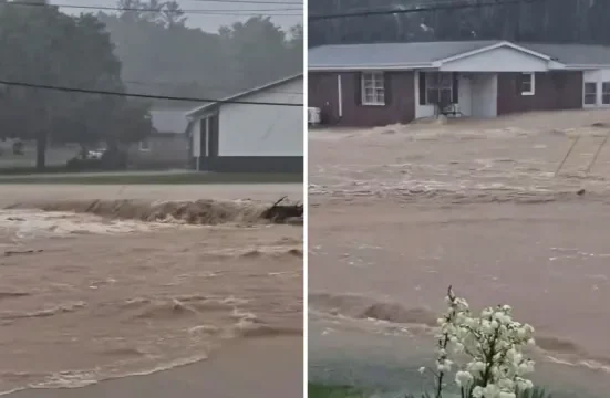 Inondations soudaines : des maisons envahies en Indiana, opérations de sauvetage en cours.