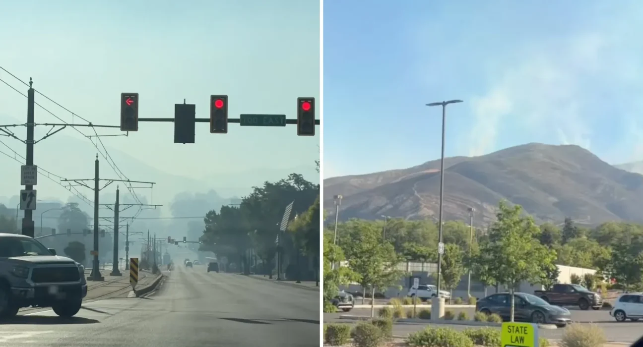Les montagnes retiennent la fumée des incendies à Salt Lake City : un air irrespirable pour les habitants