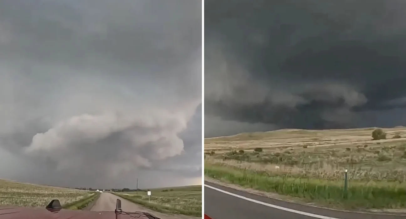 Supercell Tornado en Colorado : Évolution Éblouissante en Accéléré