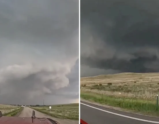 Supercell Tornado en Colorado : Évolution Éblouissante en Accéléré