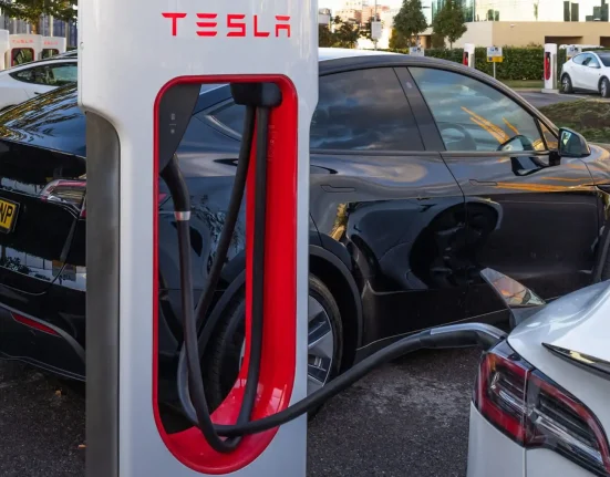Un Conducteur Découvrez une Nouvelle Fonction de l'Application Tesla à une Station de Supercharge pleine, Accessible aux Non-Propriétaires de Tesla