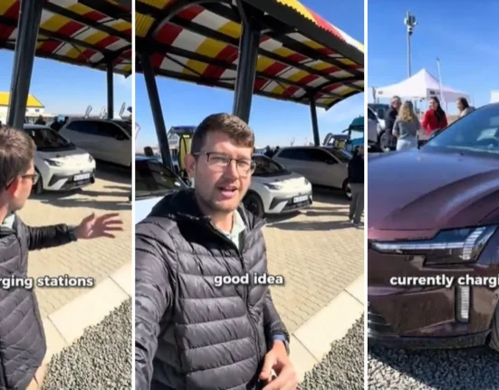 Un aperçu captivant de la toute nouvelle station de recharge solaire pour véhicules électriques hors réseau en Afrique du Sud.