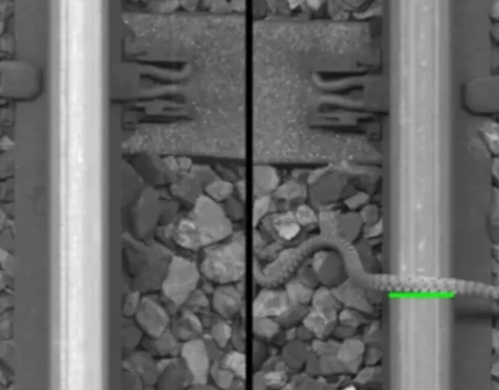 Détecteur de défauts : un serpent sur les rails