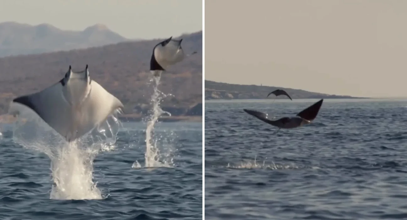 Les raies Mobula, des sauteurs aquatiques aux nageoires en forme d'ailes : une énigme scientifique