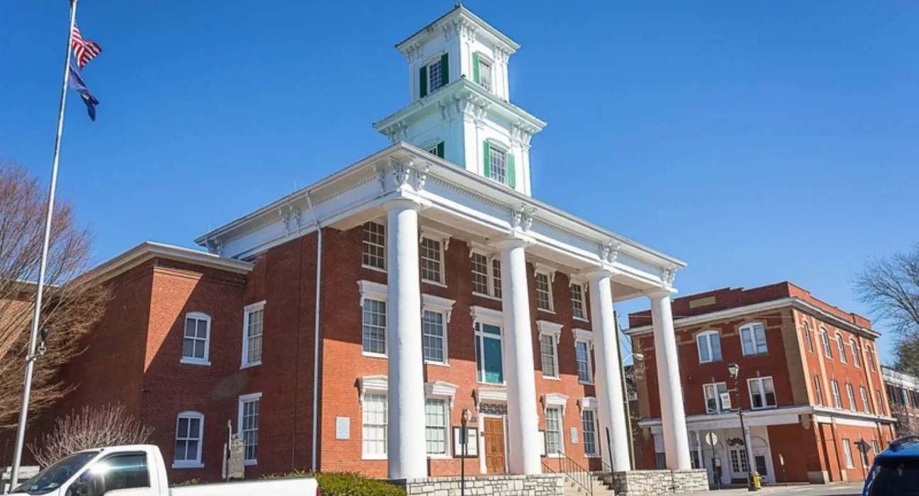 Fermeture du palais de justice du comté de Washington en Virginie suite à une étude sur la présence de 'croissance microbienne'.