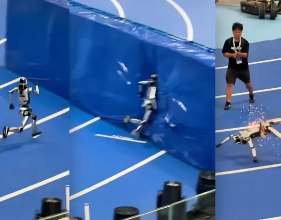 Le Meilleur Spectacle de Fin pour un Robot !