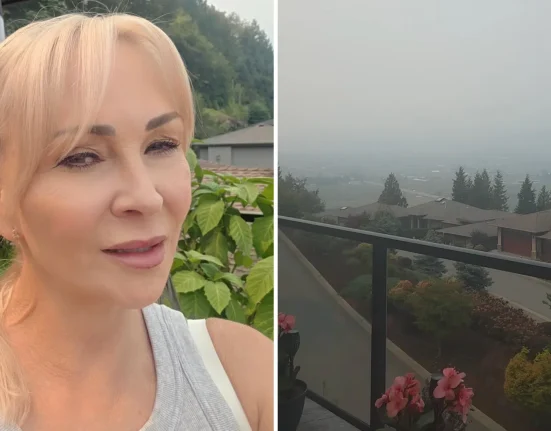 Une épaisse brume de fumée : un résident canadien témoigne de la pollution des incendies forestiers sur son patio