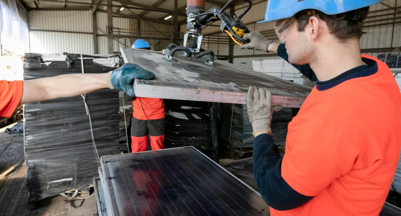 France en quête urgente d'un recycleur de panneaux solaires avant une vague de déchets de 16 500 tonnes