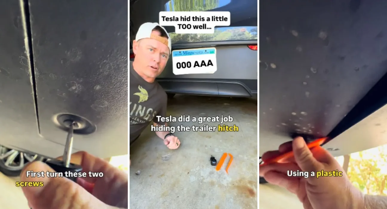 Un Propriétaire de Tesla Dévoile Comment Accéder au Attelage Caché du Model Y