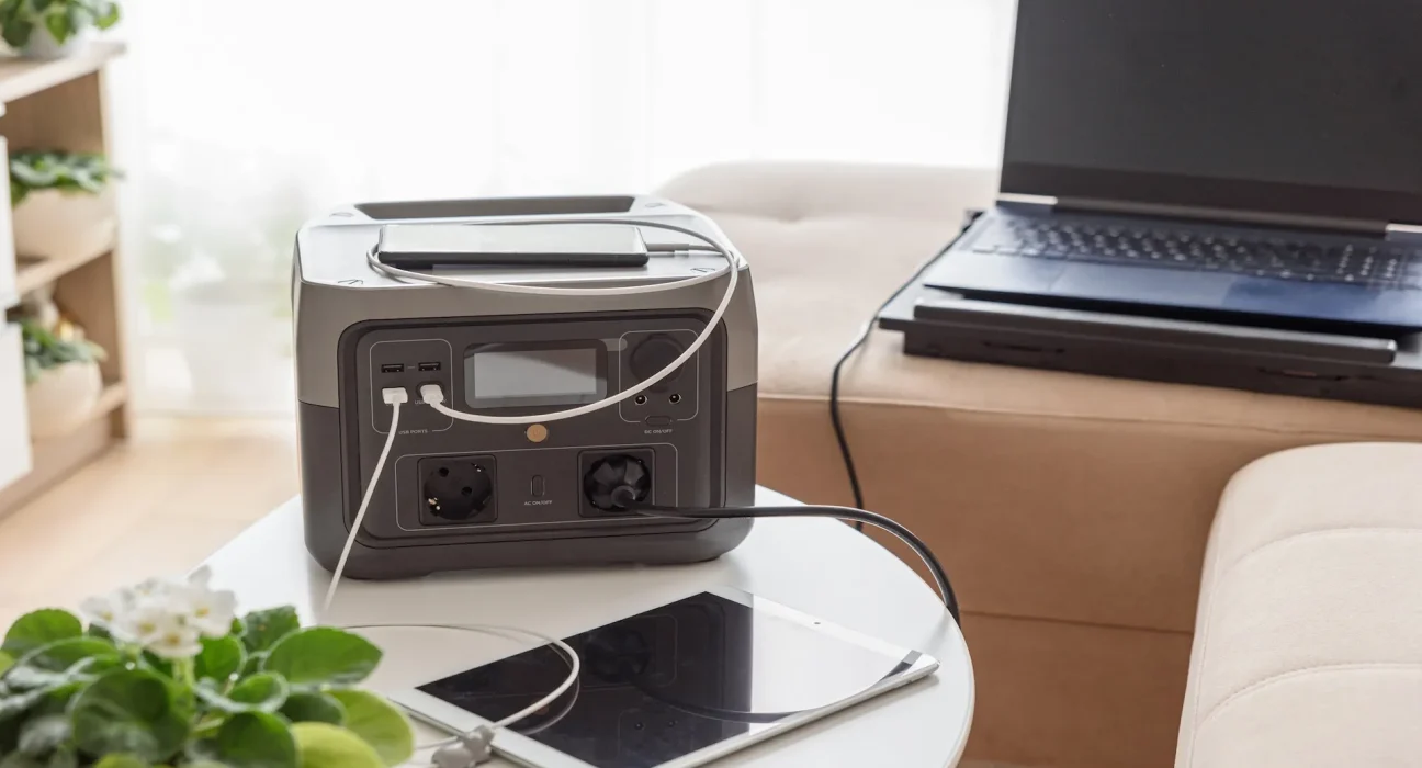 Anker Solix : Trois tests de décharge confirmés, une autonomie suffisante pour une journée de travail entière.