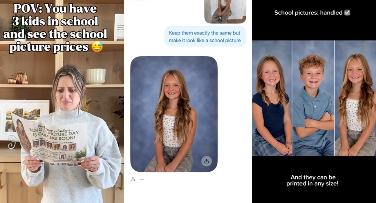 Des portraits de rentrée à la maison : les parents remplacent les photos scolaires coûteuses par l'IA
