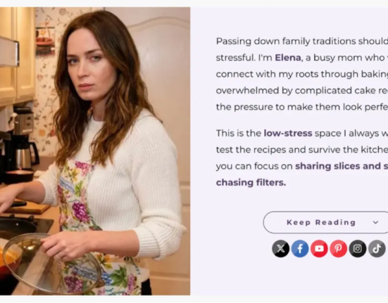 Escrocs de recettes : l'IA utilise une Emily Blunt générée pour faire la promotion de leurs produits douteux