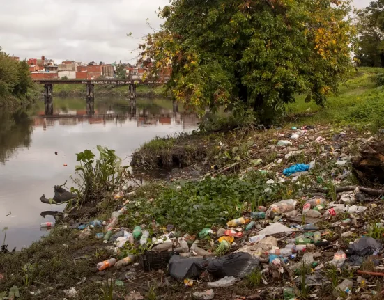 Les habitants d'Argentine s'attaquent à l'une des rivières les plus polluées du pays après des années d'inondations.