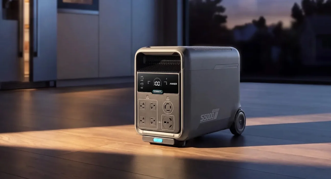 Un réfrigérateur familial alimenté par une batterie Anker pendant 61,5 heures avec encore 18 % de charge restante.