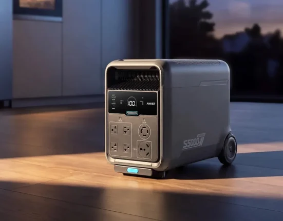 Un réfrigérateur familial alimenté par une batterie Anker pendant 61,5 heures avec encore 18 % de charge restante.