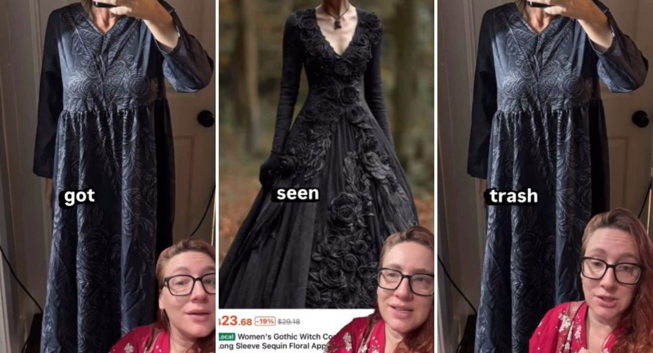 Une robe à 24 $ vendue avec une image générée par IA arrive en mauvais état : les friperies pourraient être également concernées.